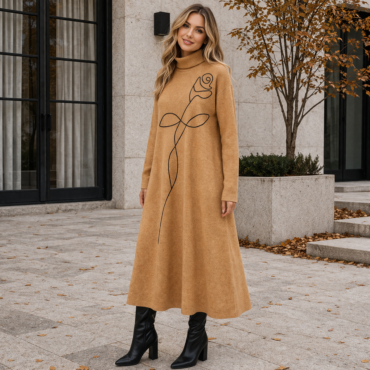 Cammello Vera May Winter Dress