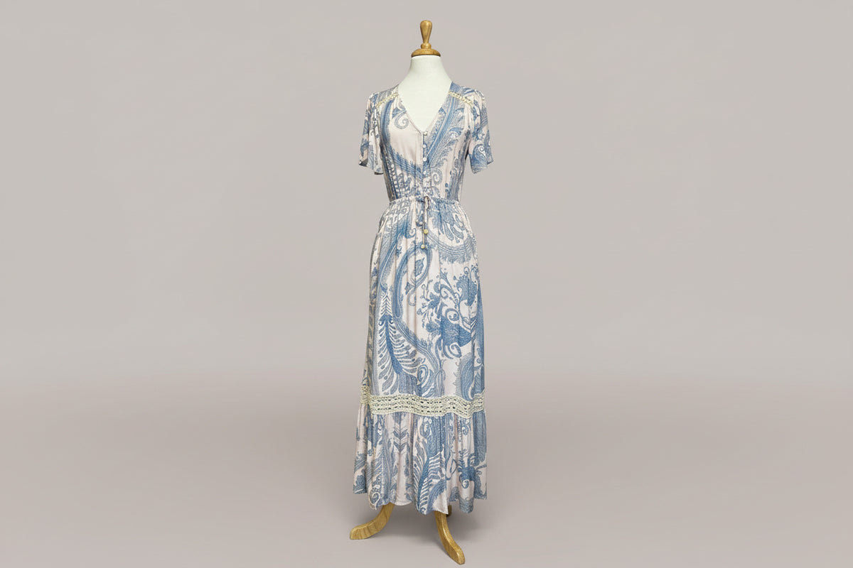 Dusty Paisley Dress