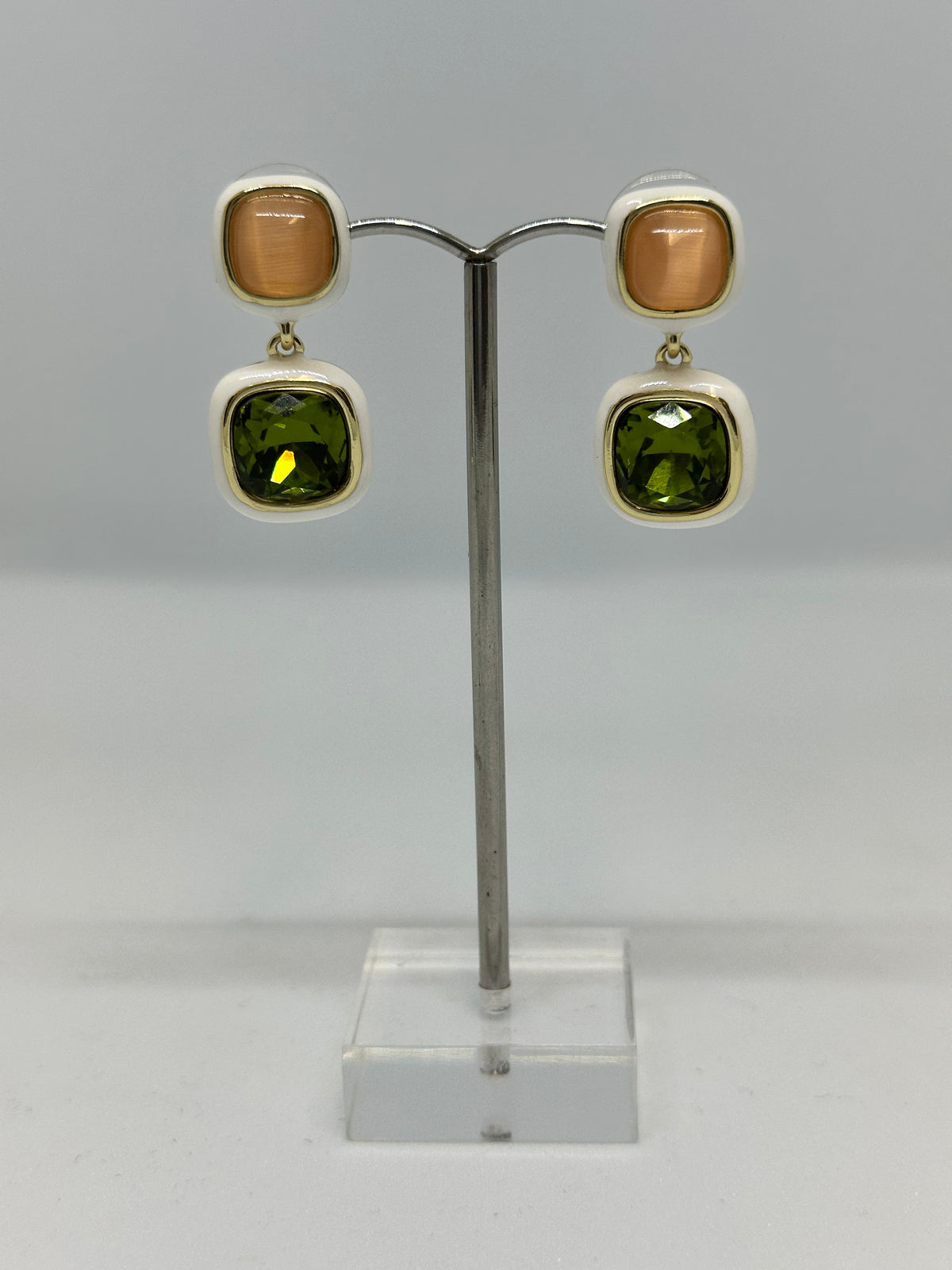 Enamel Earring