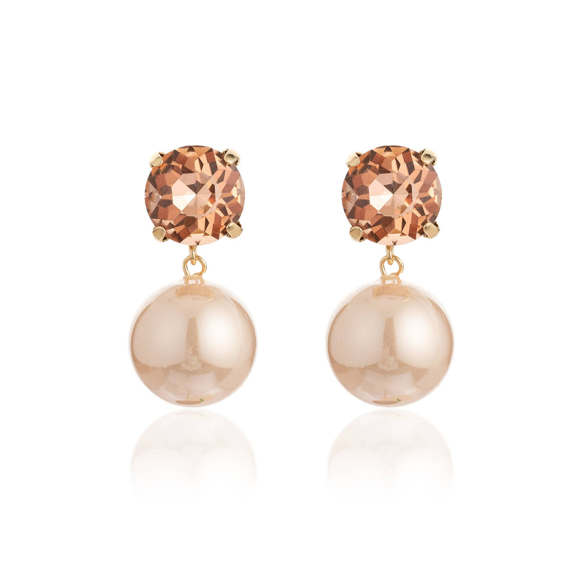 Marina Earrings (Apricot)