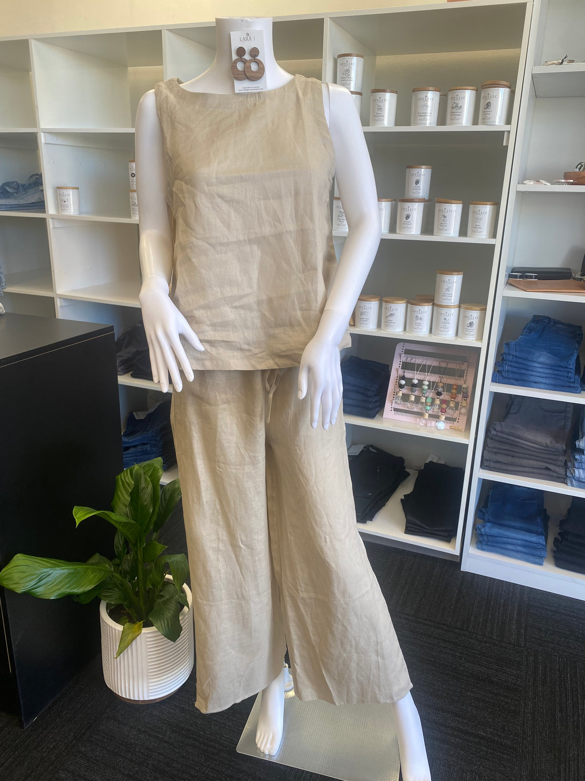Lara Linen Pants