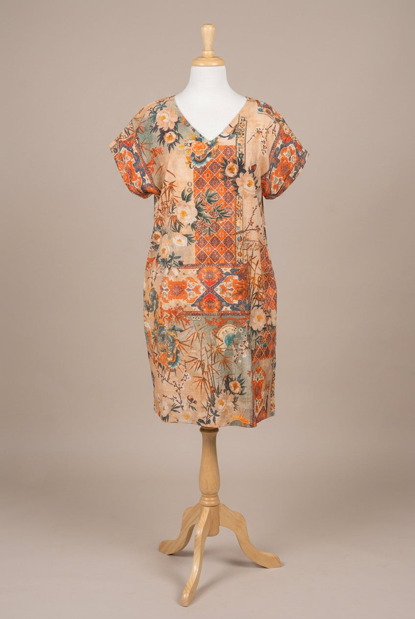 Gordes Dress - Reversible Short Sleeve