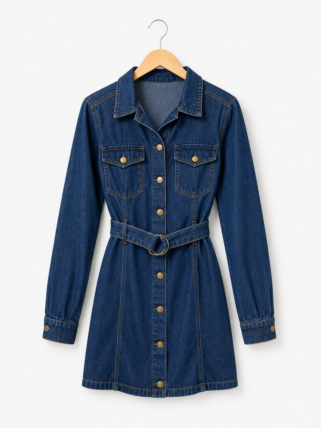 Mutig Short Denim Dress
