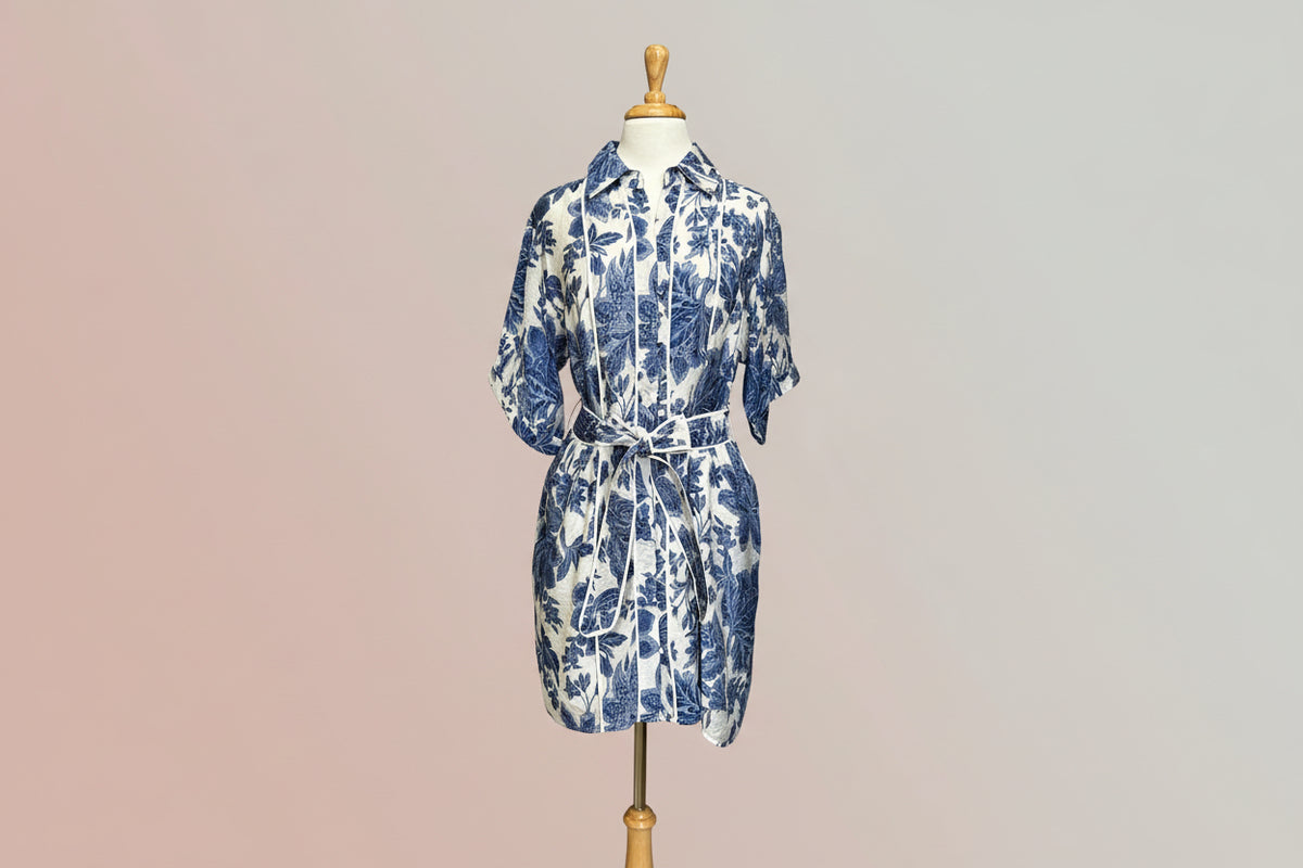 Porcelain Bloom Dress
