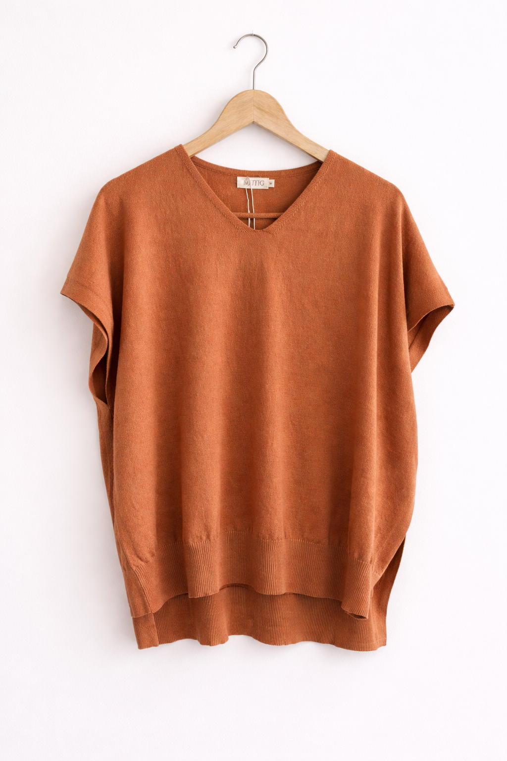 V Neck Loose Fit Poncho