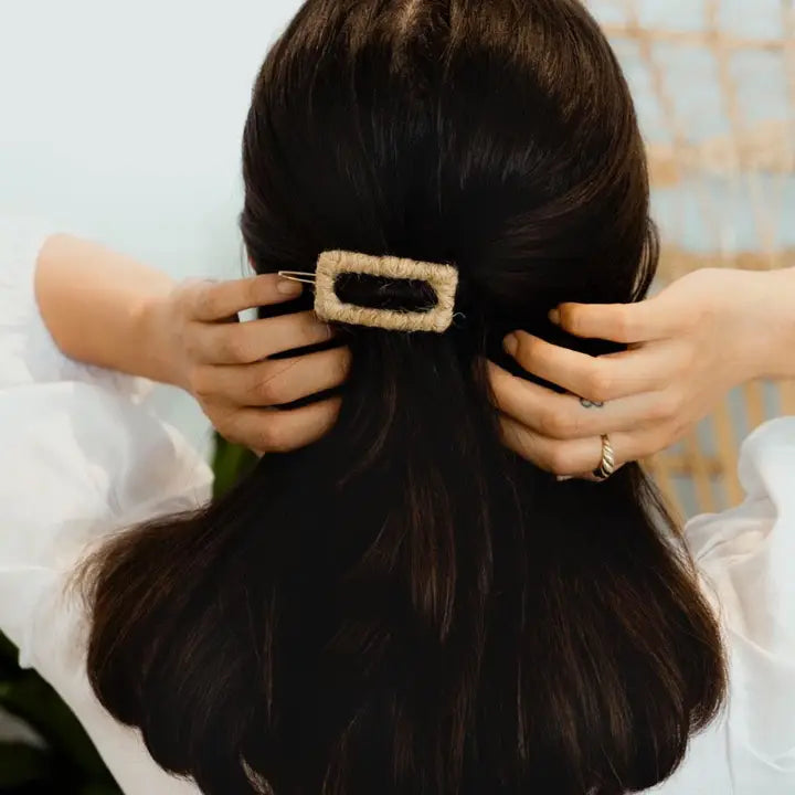 Ivy Twine Rectangle Hair Clip