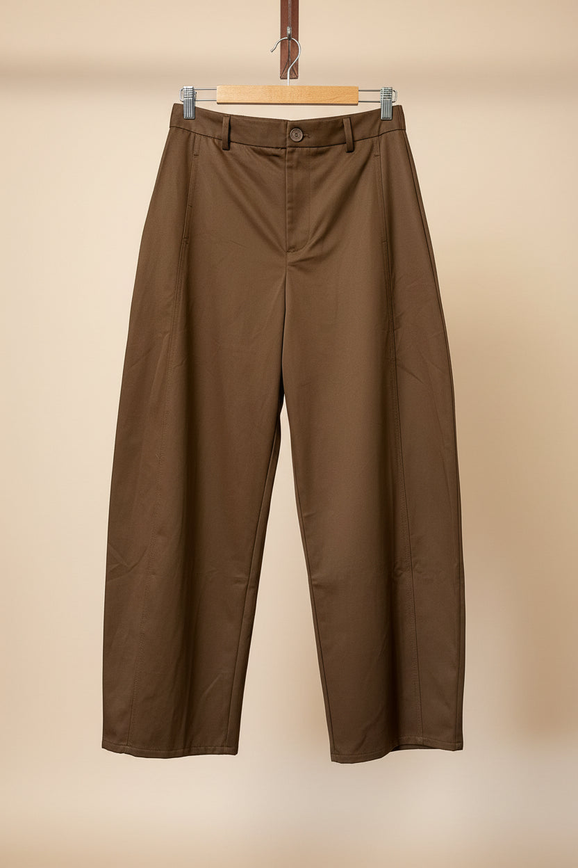 High Waisted Barrel Pant