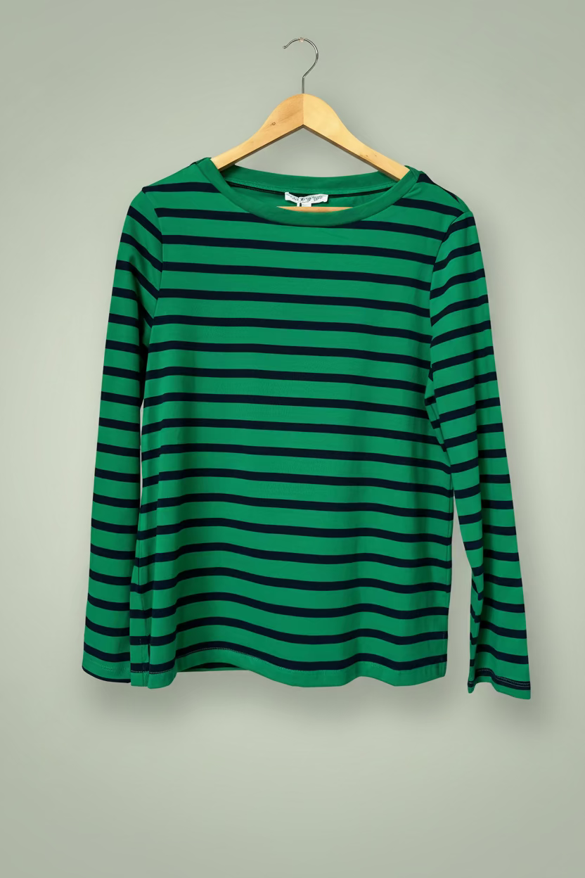 Striped Long Sleeve Top