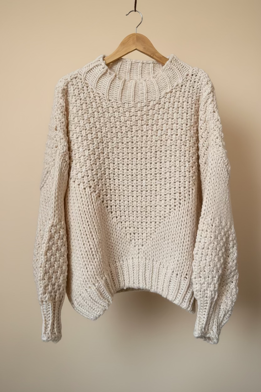 Vanilla Chunky Knit