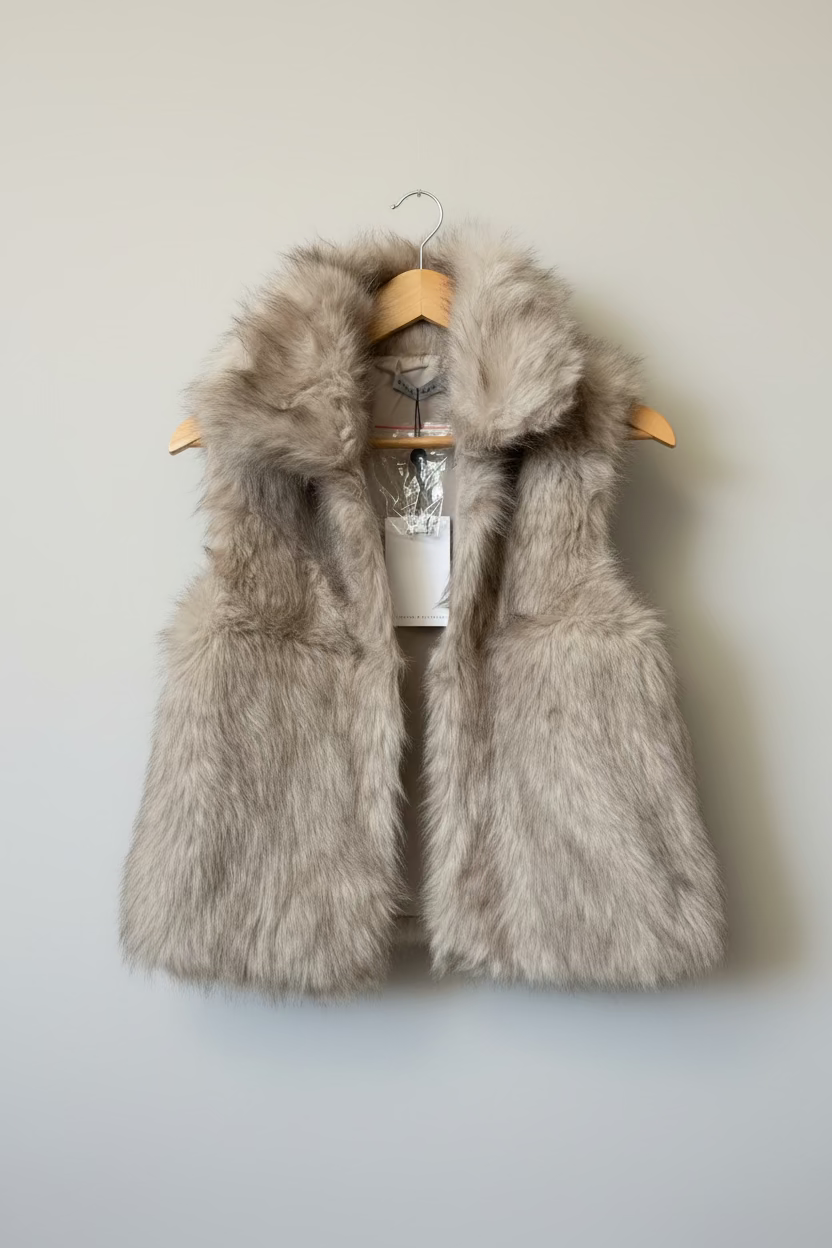 Fur Coat Vest
