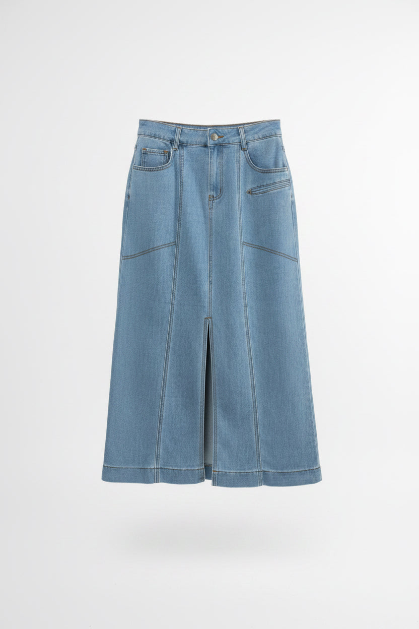 Wakee Denim Skirt