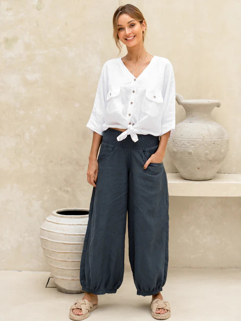 Sadhu French Linen Pants