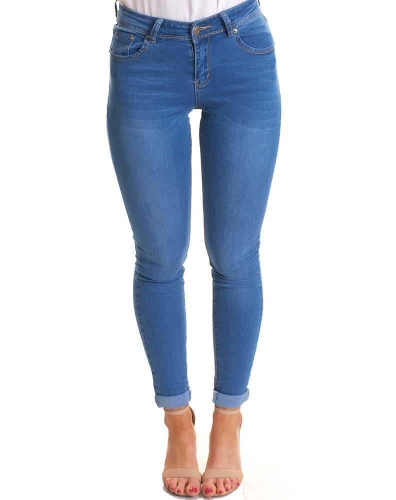 Wakee Stretch Jeans - Blue.